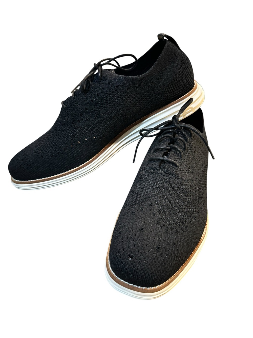 NWOB Cole Haan OriginalGrand Stitchlite Wingtip Oxford Men's 11.5 M Black C27959